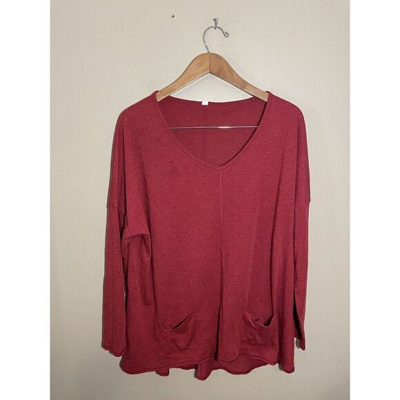 Lucy Active Tunic Top Women’s Large Long Sleeve Pockets - Picture 2 of 6